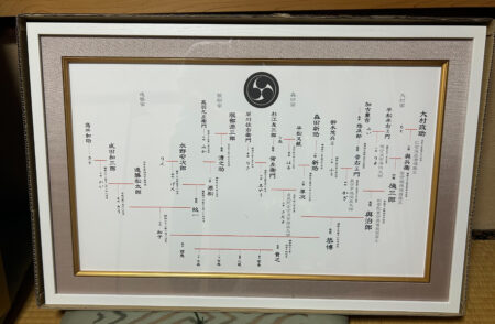 大村家・額縁家系図